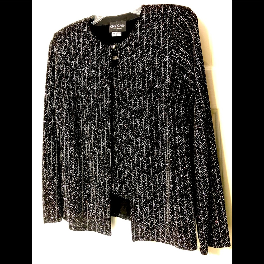 Onyx Nite Jacket Set